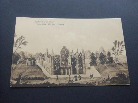Egmond ad Hoef gemeente Bergen, Het Slot Egmont anno 1643